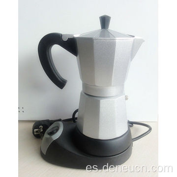 Cafetera de aluminio colores eléctricos diez cuernos